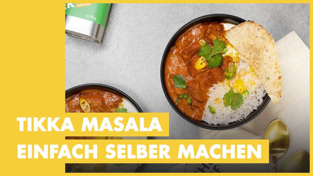 Tikka Masala selber machen | Einfaches & veganes Rezept
